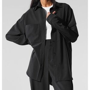 Alo yoga button down shirt/ cover up